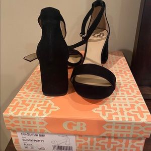 Gianni Bini Block Party Chunky Heels